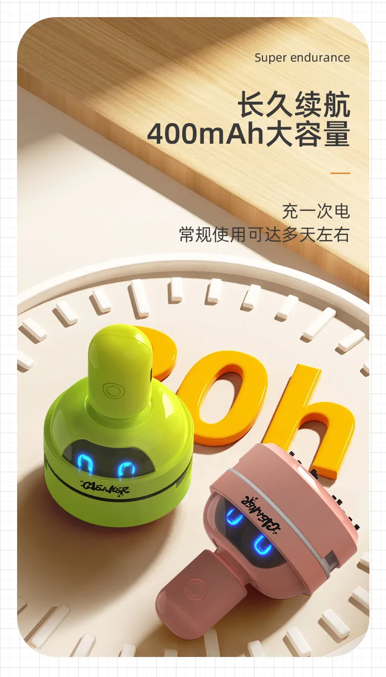 Cartoon Desktop Vacuum Cleaner for Eraser Shavings Cleaning Machine for Keyboard Cleaning and Pencil Dust Suction detail