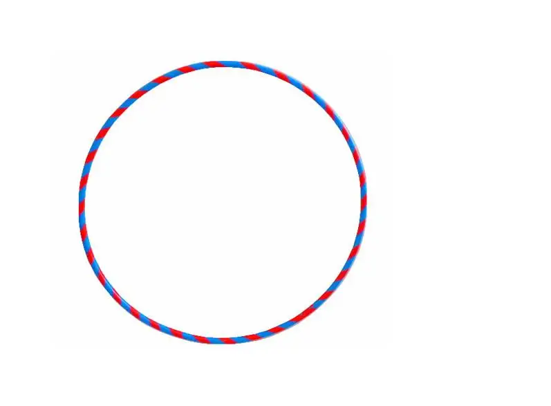 Latest Flexible 60 Cm65cm70cm75cm80cm Hula Yoga Hoops Slimming Gym Circle Available Customized Color Size detail