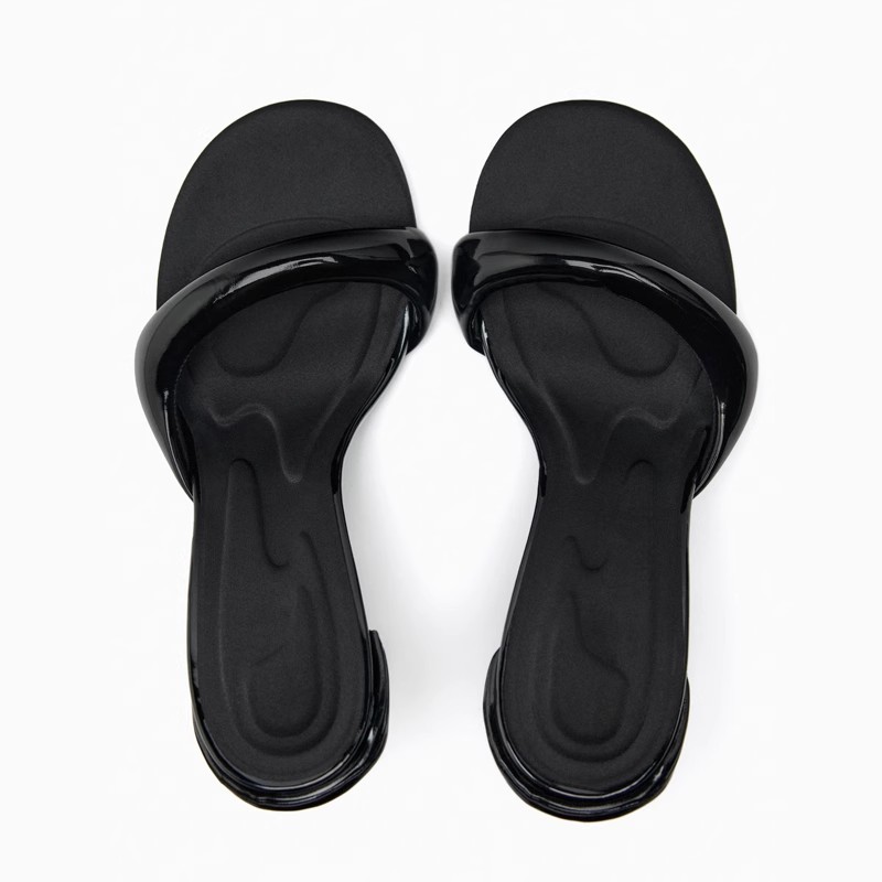 New Design Vintage Rhinestone Sandals for Women in the Summer Featuring a Fish Mouth and Color Blocked High Heels detail