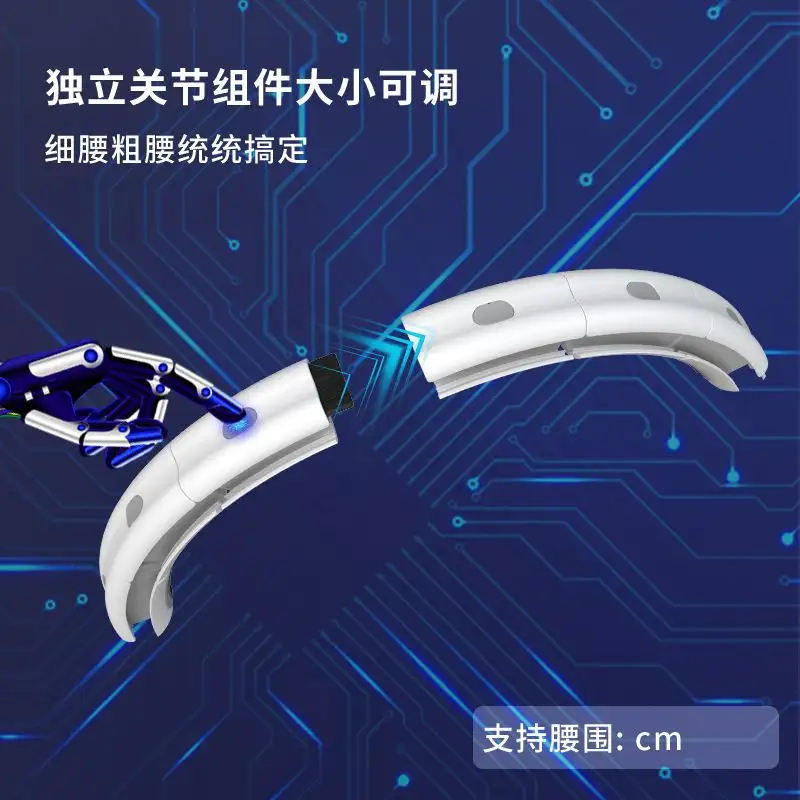 New style nonfalling magnetic hula hoop for weight loss and slimming intelligent hula hoop product view