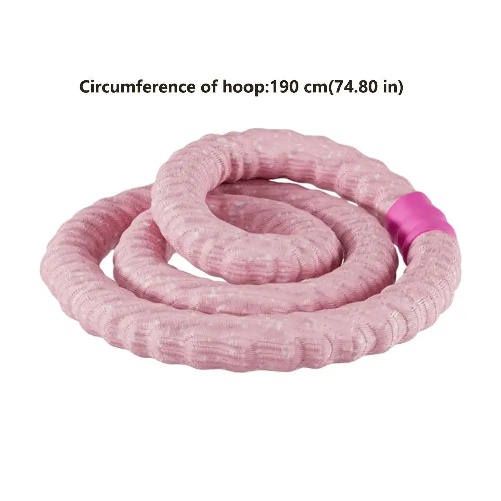 Soft Spring Fitness Circle Internal Spring Low Noise Weighted Fitness Hoop Foldable Thin Belly Abdominal Exercise Ring product view