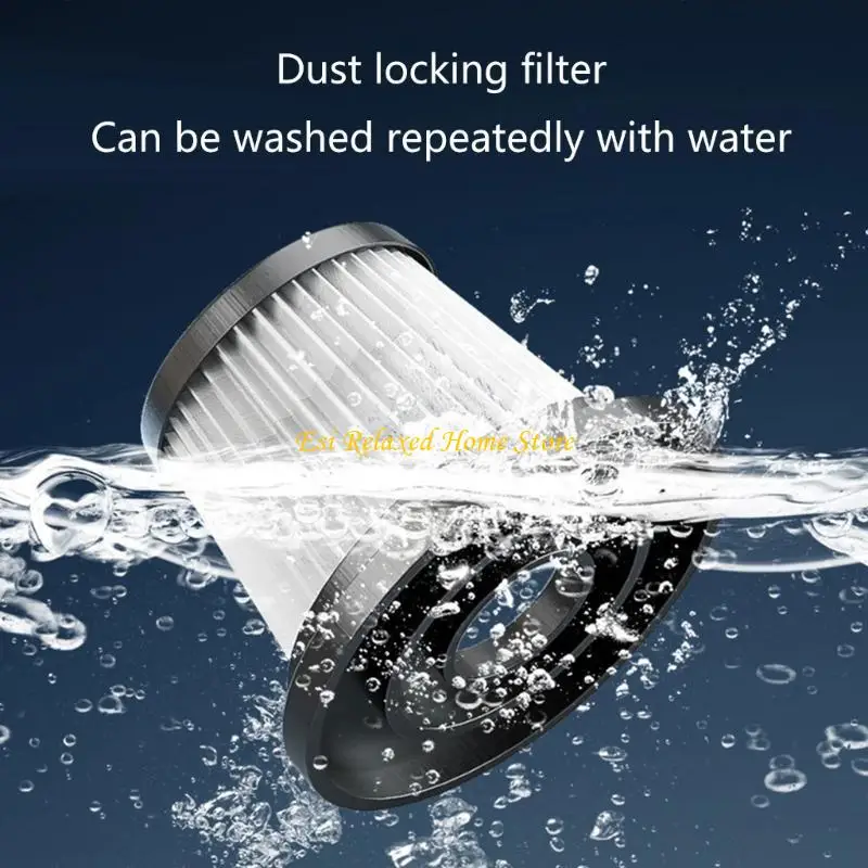 B46E Convenient Vacuum Car Vacuum Quick Desktop Vacuum Cleaner Small Handhelds Vacuum Cleaner Suitable for School Office Home detail