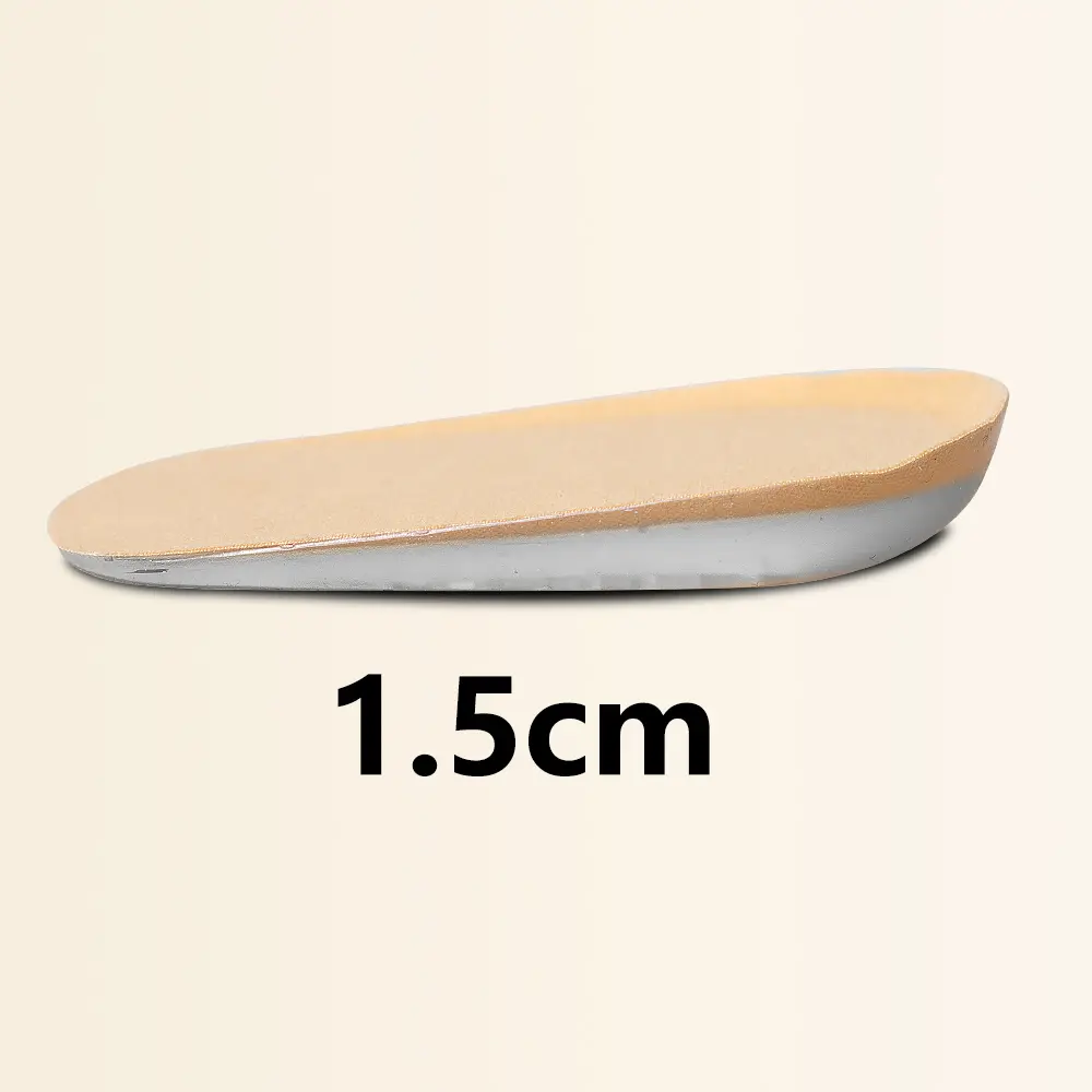 2PCS Silicone Invisible Height Increase Insoles for Men Women Shoes Insert Heightening Insoles for Shoes Heel Lift Gel Foot Pads product view