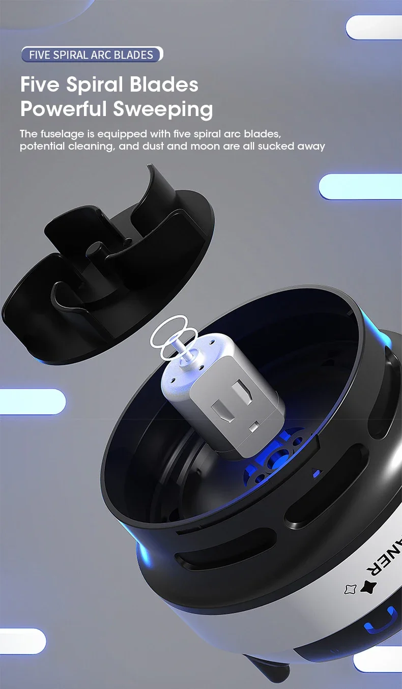 Mini Vacuum Cleaner Portable Desk Table Dust Vacuum USB Handheld Table Sweeper Hair Pencil Crumbs Cleaning Tool Vacuum Cleaner detail