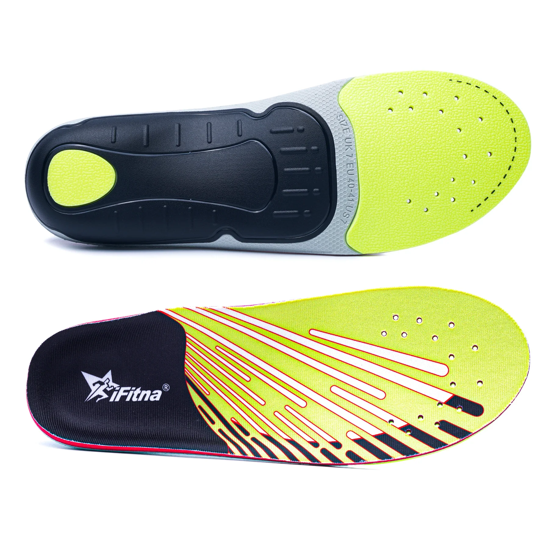 Arch Support Orthopedic Insoles Sneaker Plantar Fasciitis Orthotic Shoes Inserts Flat Feet Heel Pain Athletic Cushion Pad detail