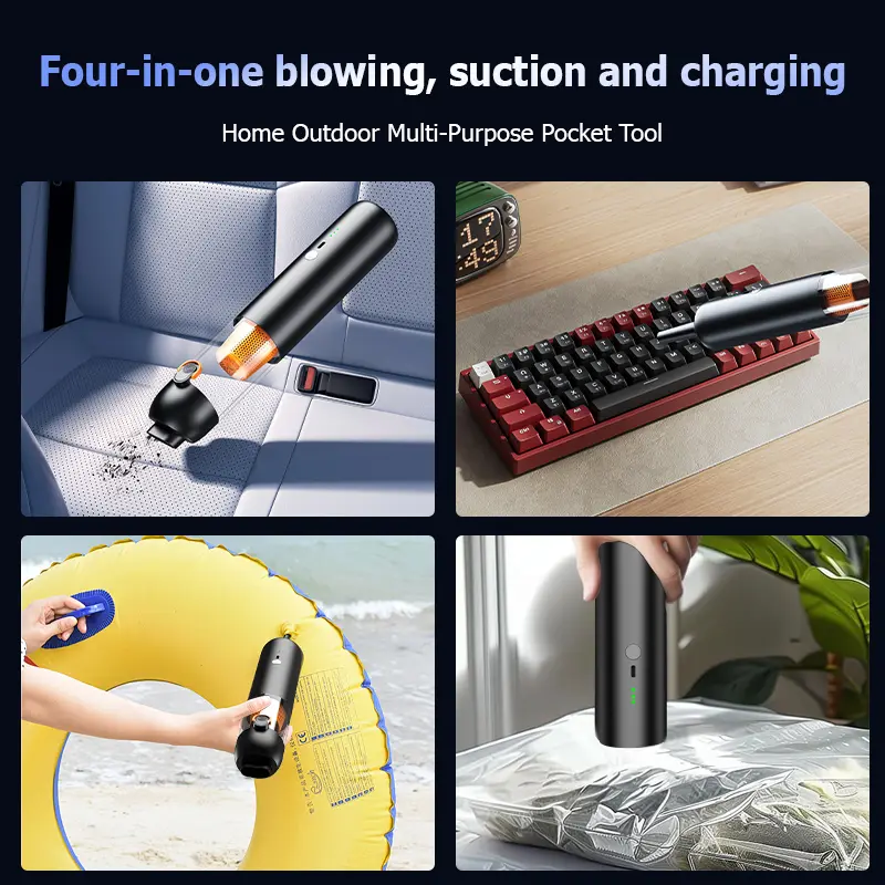 Compact vacuum cleaner is suitable for computer rooms indoor and outdoor areas and cars It has extremely strong suction power product view