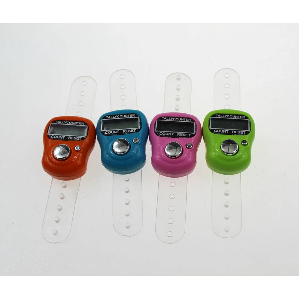 100pcs Mini Ring Shape Finger Counter LCD Electronic Digital Tally Counter Free Shipping detail