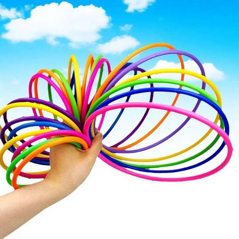 10Pcs Plastic Throwing Ring Target Game Kit Carnival Circle Toss Training Equipment Outdoor Backyard Multiplayer Interactive detail