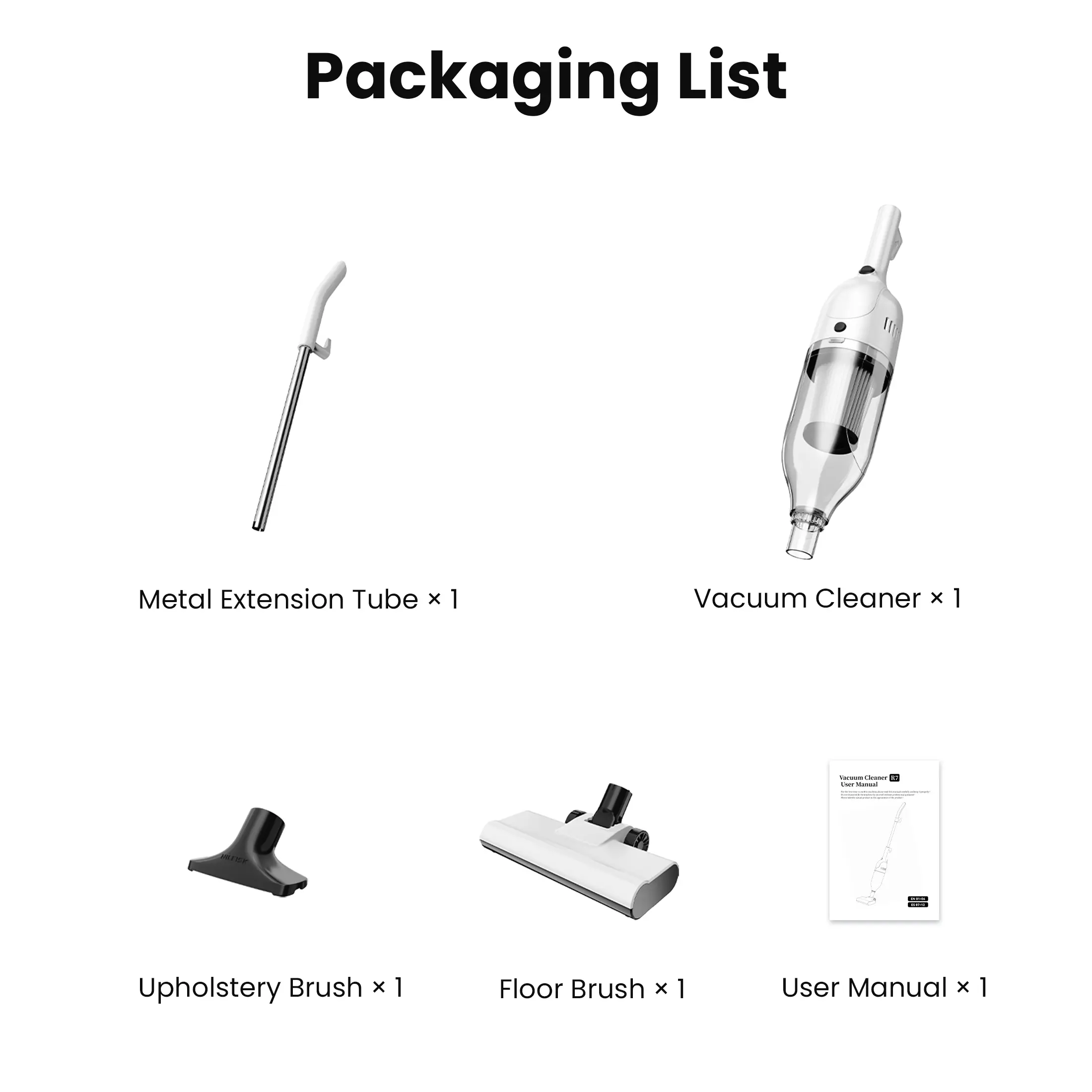 R7 Corded Vacuum Cleaner 600W 20Kpa Powerful Suction Household Handheld Stick Vacuum Portable 3 in 1 Lightweight Cleaner 5M Long Cable Bagless Upright Vacuum for Hardwood Floor Carpet Pet Hair Cleaning product view