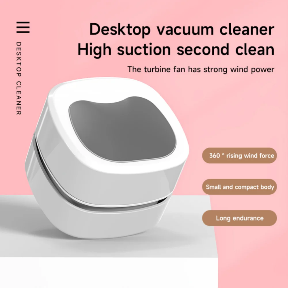 Desktop Vacuum Cleaner Wireless Handheld Mini Cleaner Keyboard Eraser Ash Electric Vacuum Cleaner Cross Border product view