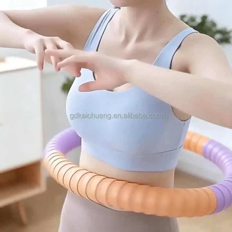 Fitness Body Building Plastic Sport Hula Hoop Adult Waist Trainer for Abdominal Workout Home Gym Daily Body Shaping Equipment product view
