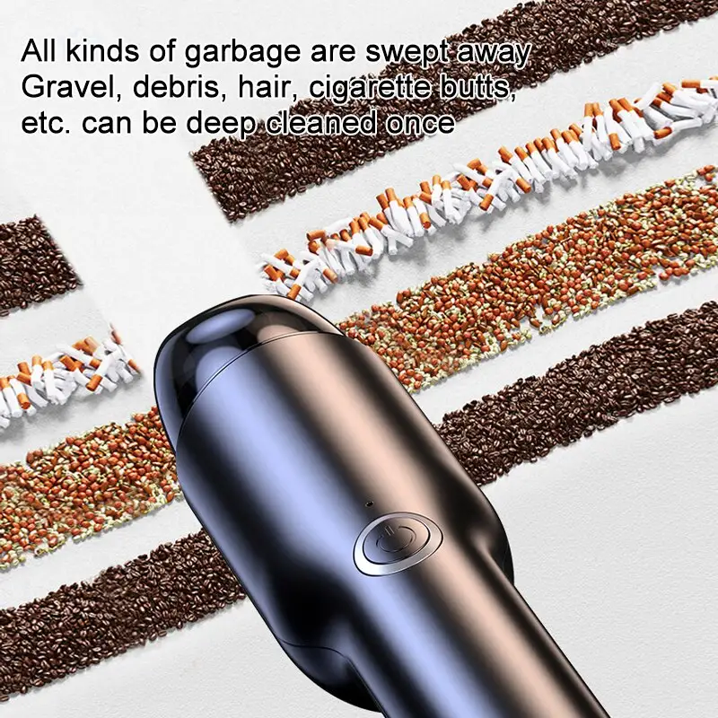 New Design Car Vacuum Cleaner 10000PA Strong Suction Wireless Portable Vacuum Cleaner For Car Home Desktop Keyboard Cleaning product view