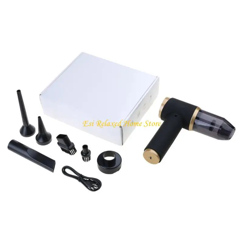 B46E Convenient Vacuum Car Vacuum Quick Desktop Vacuum Cleaner Small Handhelds Vacuum Cleaner Suitable for School Office Home detail