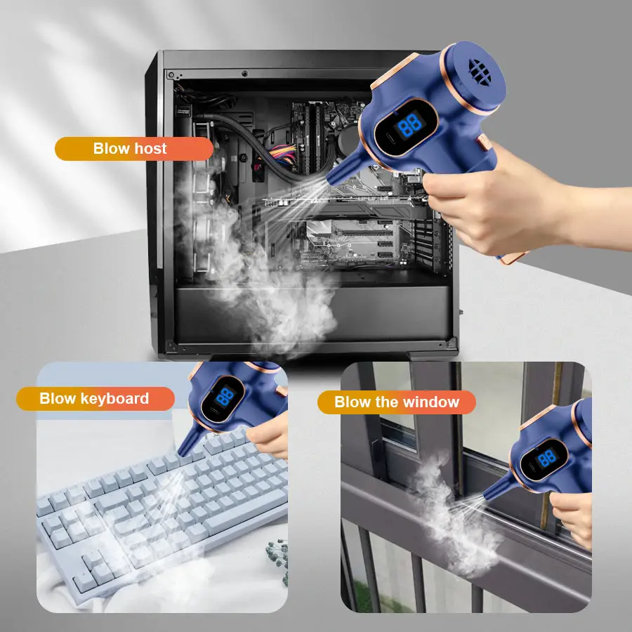 NEW ABS Wireless Car Vacuum Cleaner Home Appliance Sofa Office HighPower Household Cleaning Machine Mini Vacuum Carpet Cleaner product view