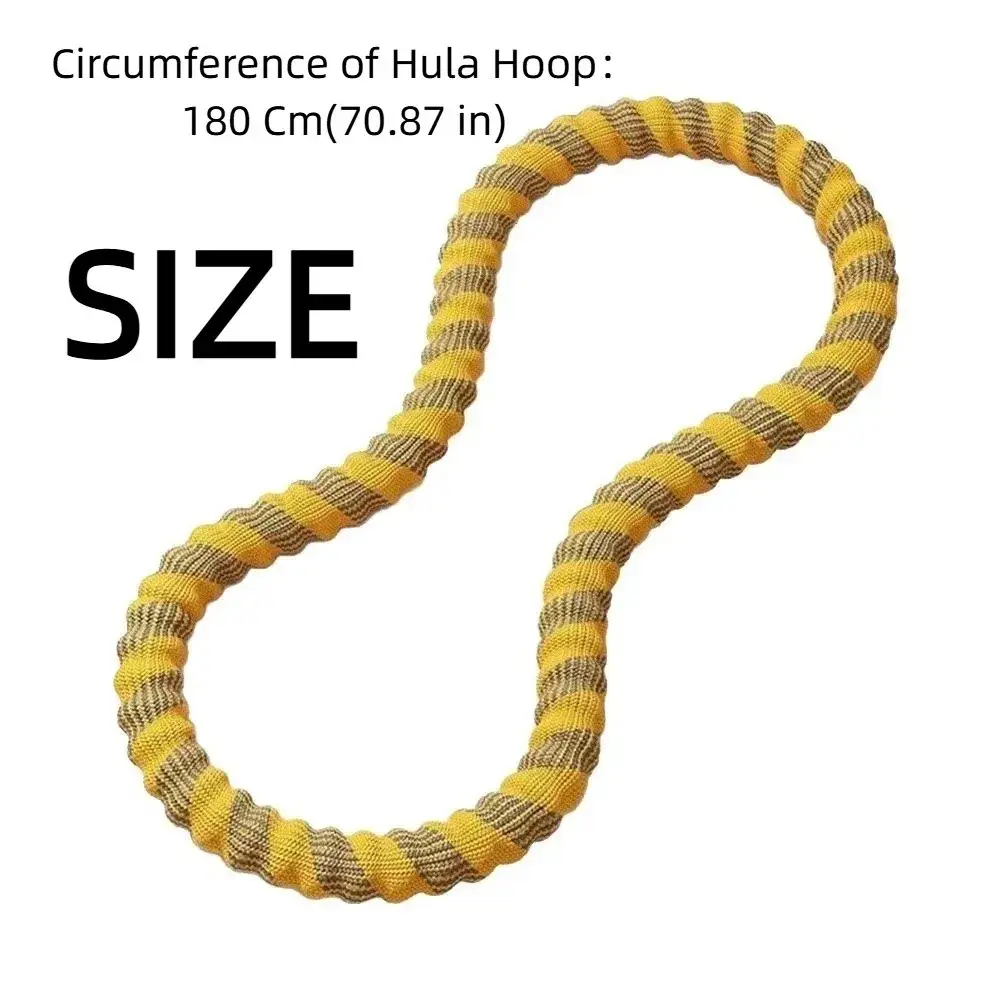 Portable Fat Burning Sports Hoop Foldable Soft Spring Spring Tube Yoga Circle Adjustable Durable Fitness Circle Aerobic Exercise product view