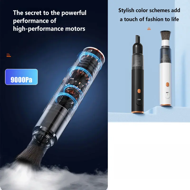 Mini Handheld Vacuum Cleaner 3in1 SuctionBlowWater Absorption Strong Suction Portable for Car Coffee Powder Desktop Cleaning product view