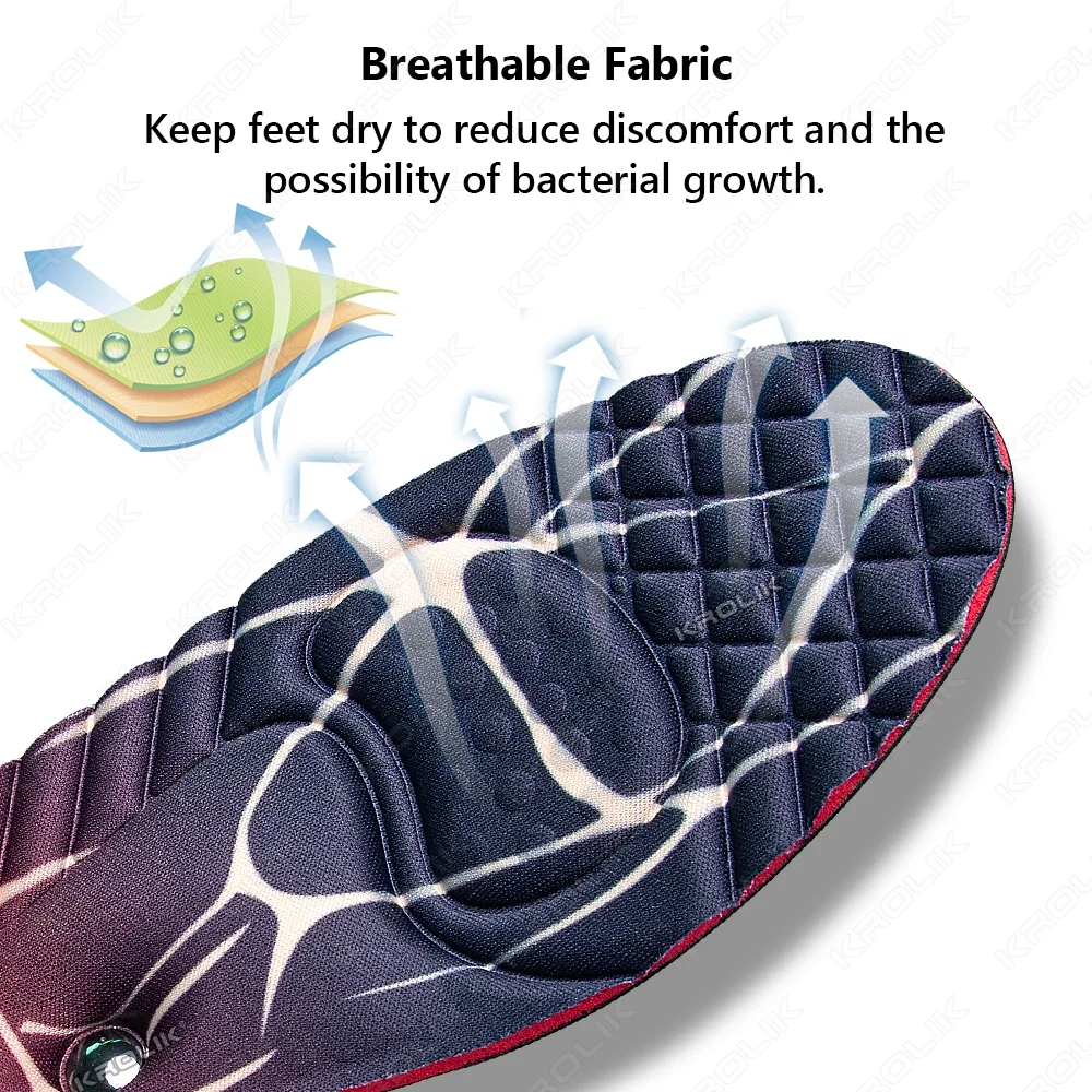 NEW 2cm5cm Acupressure Invisible Height Increase Insole for Men Women Heel Lifting Foot Magnetic Massage Pain Relief Shoe Pads product view