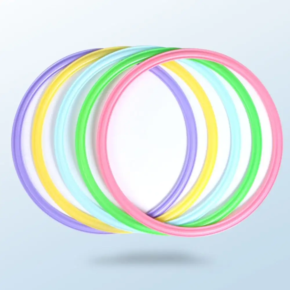 Plastic Outdoor Sport Toys Parent Child Interactive Earlyeducation Teaching Aids Physical Training Toys Lattice Jump Ring Set product view