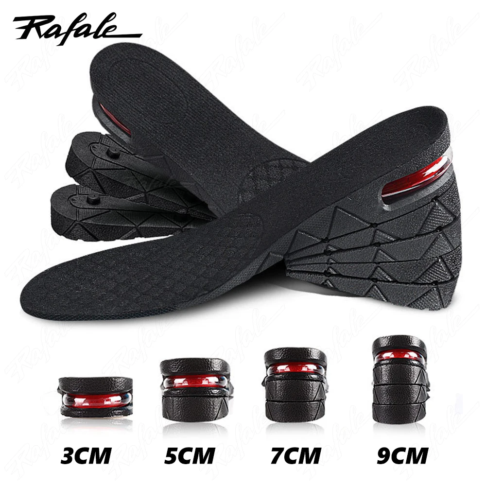 Insoles For Shoes Height Increase Insole Cushion 39cm Height Lift Adjustable Cut Shoe Heel Insert Taller Women Men Unisex detail