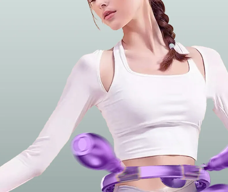 Smart Counting Hula Hoop Smart WeightedArtifact for Weight Loss Abdominal Tightening Specialized for Waist Slimming Fitness detail