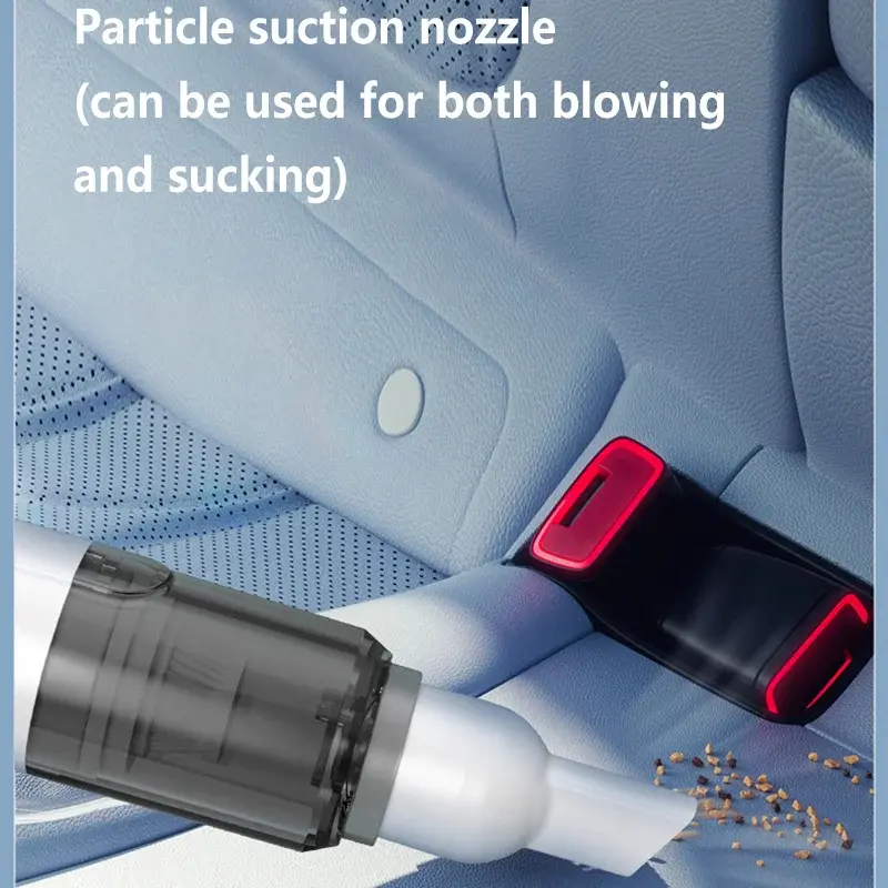 Portable Mini Handheld Vacuum Cleaner 3in1 SuctionBlowWater Absorption Strong Suction for Car Coffee Powder Desktop Cleaning product view