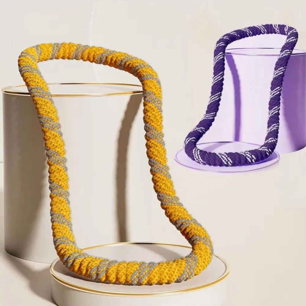 Portable Fat Burning Sports Hoop Durable Soft Spring Spring Tube Yoga Circle Adjustable Foldable Fitness Circle detail