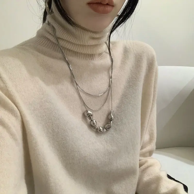 Longsleeved Womens Autumn Winter Pullover New Fashion Sweater Turtleneck Basic Sweater Top Sweatshirt product view