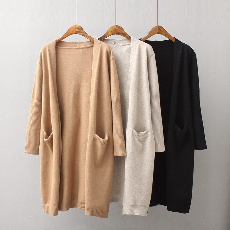 Women's Long Knit Sweater Cardigan Wholesale Custom Clothing Supplier