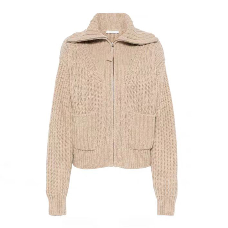 Women Floral Knit Cardigan Sweater Long Sleeve V Neck Button Down Sweater Vintage Outerwear Tops Sweater Cardigan detail