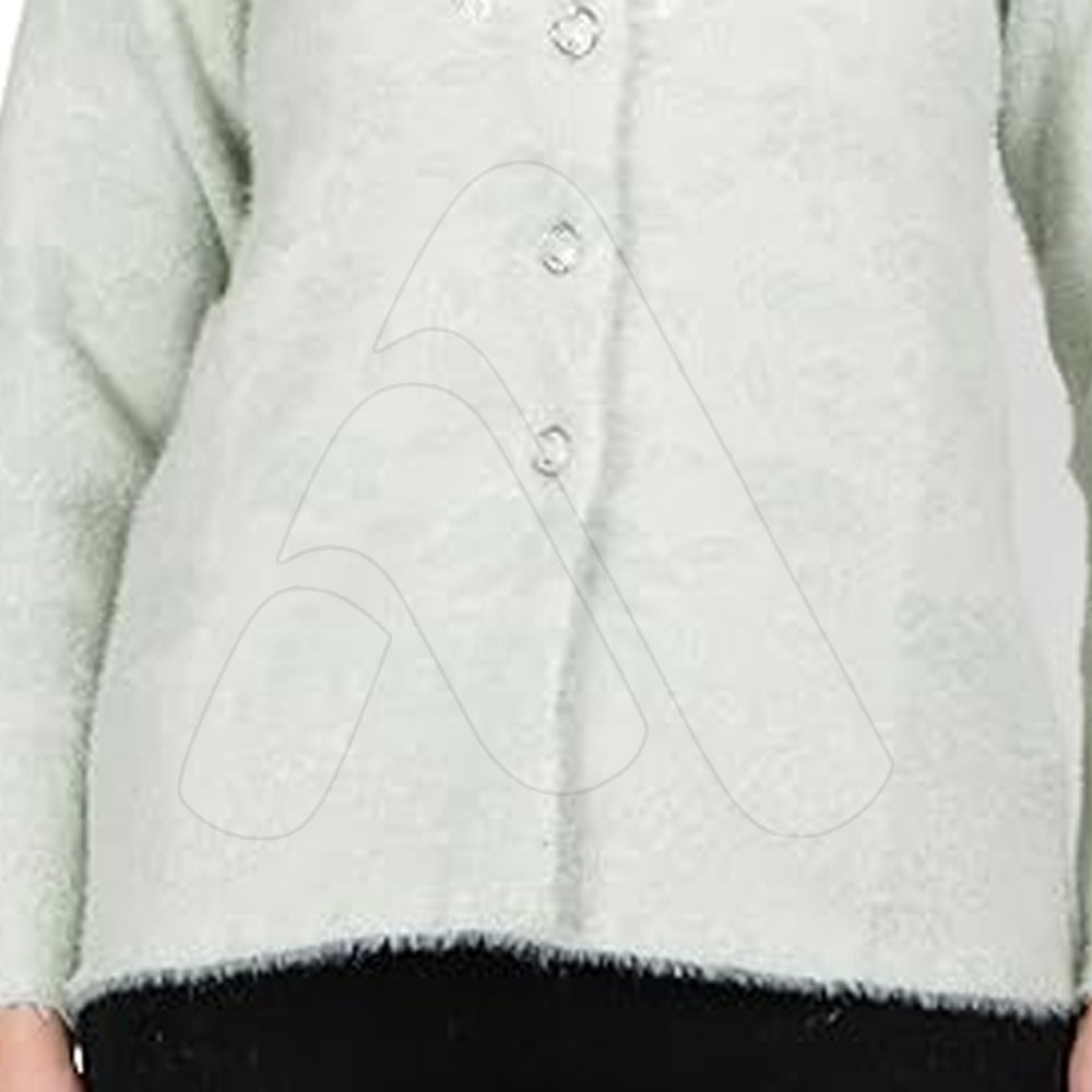 New Style Womens Embroidery 100 Cotton Oversized Casual Knit Sweater Quick Dry Breathable Autumn Winter product view