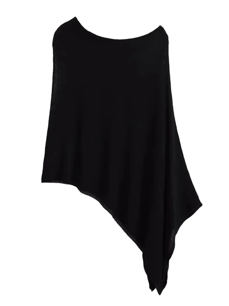New beach womens fashionable pullover sweater knitted womens summer casual loose sexy top detail
