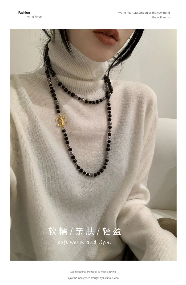 Longsleeved Womens Autumn Winter Pullover New Fashion Sweater Turtleneck Basic Sweater Top Sweatshirt detail