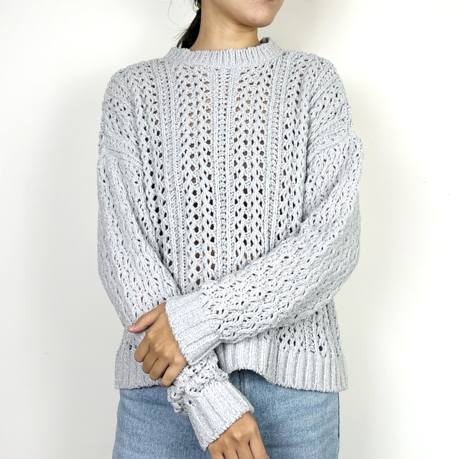 Premium Quality Casual Womens Winter Sweater Breathable Knitted Design Loose Fit Customizable Color Service Wholesale product view