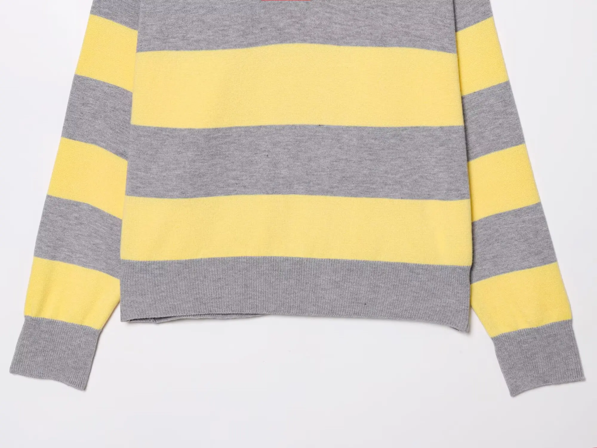 Womens New Knitted Striped Sweater Polo Neck Pullover Fashion Loose Elegant Warm Young Women Sweater Street detail
