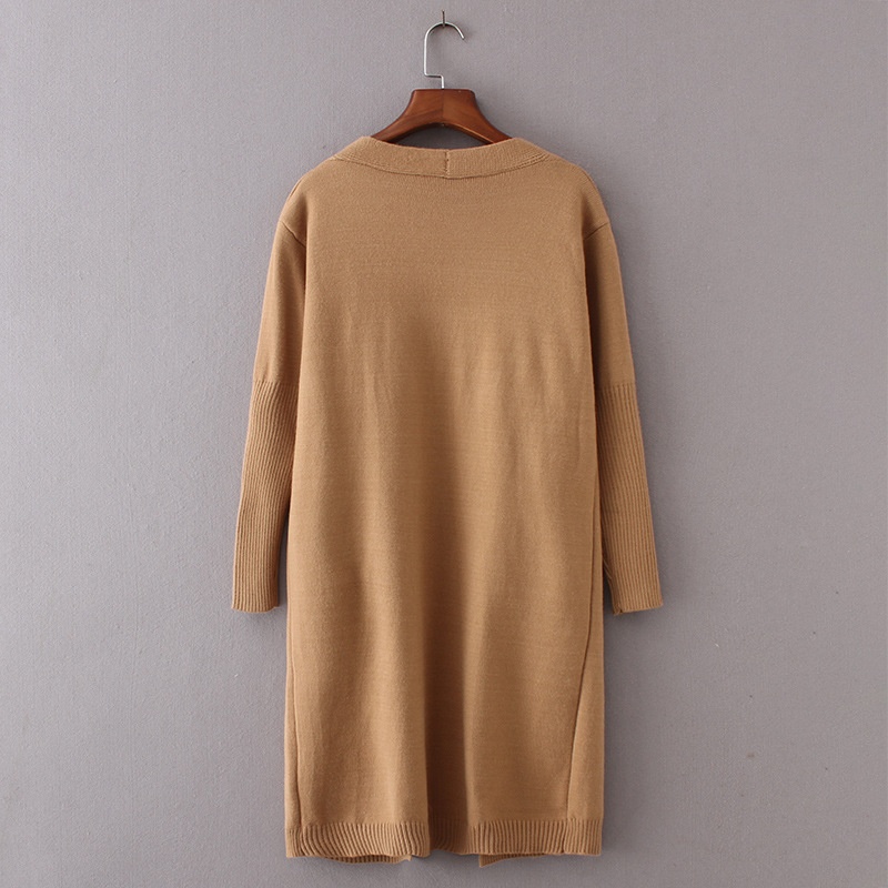 Womens Long Knit Sweater Cardigan Wholesale Custom Clothing Supplier product view