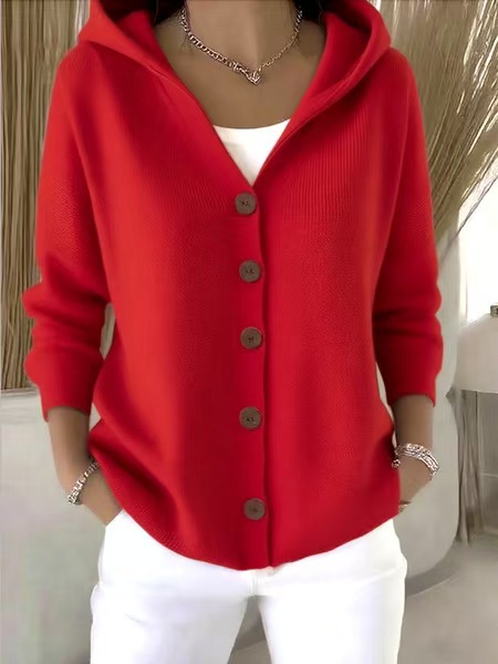 BestSelling New Women Winter Cardigan Sweater Top with a Knitted Design detail