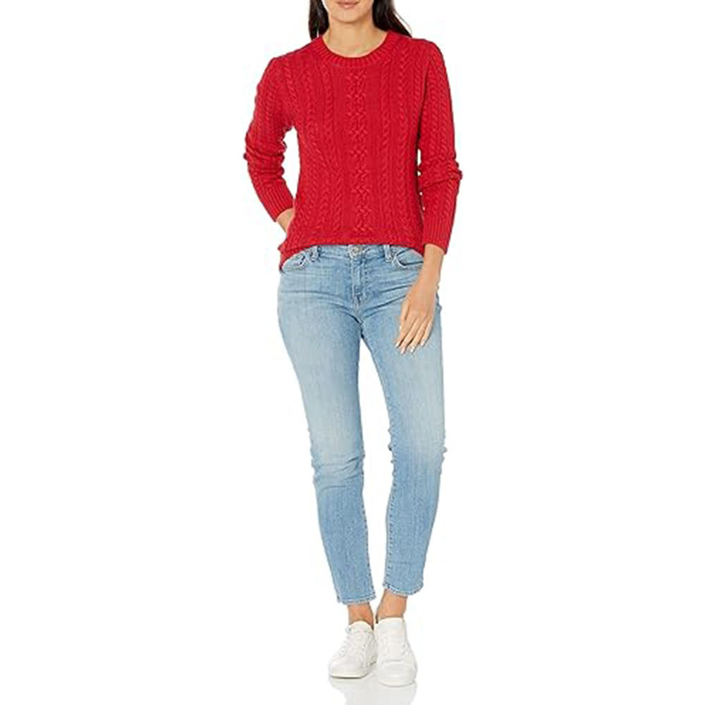 Top Quality Sweater Women Autumn Winter Loose Knitted New Colors Different Women Sweaters Breathable Sweaters for sale detail