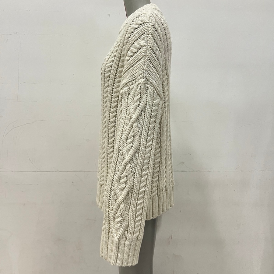 Women Flat Knitted High Quality Chunky Sweater Autumn and Winter Leisure Pullover product view