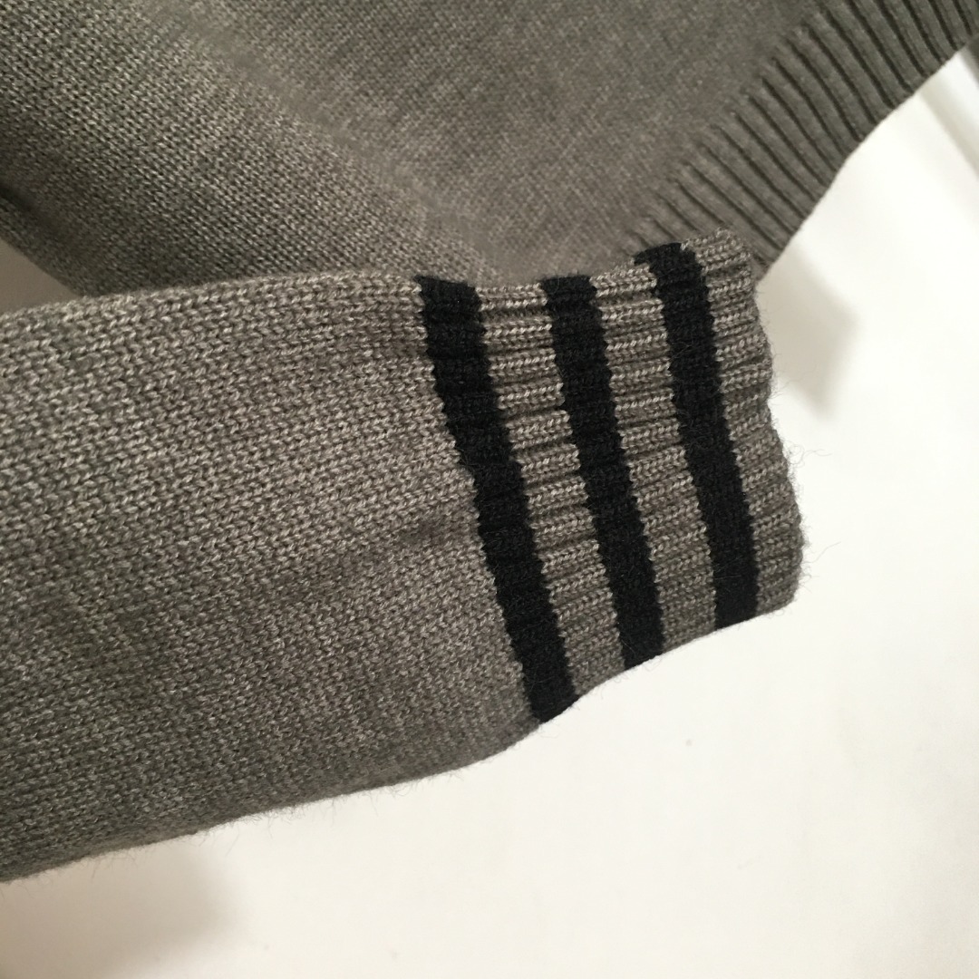 100 Knitted Pullover AutumnWinter Cashmere Sweater detail
