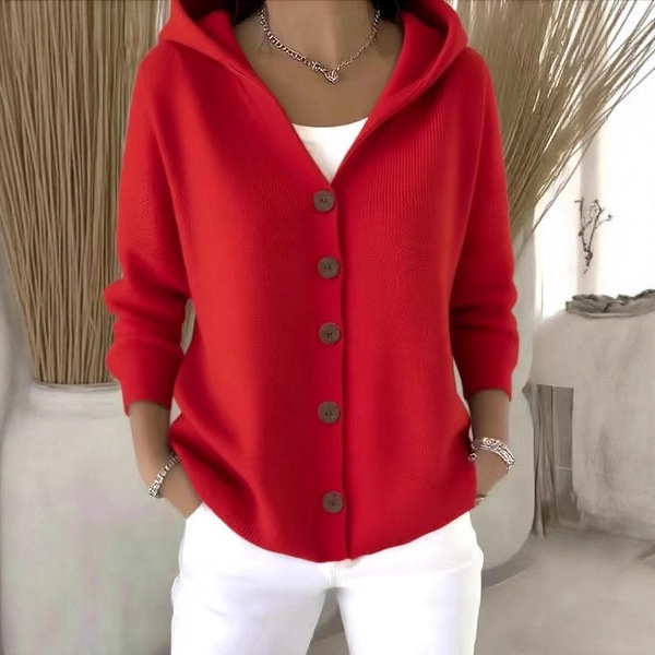 BestSelling New Women Winter Cardigan Sweater Top with a Knitted Design product view