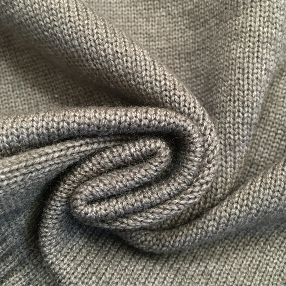 100 Knitted Pullover AutumnWinter Cashmere Sweater detail