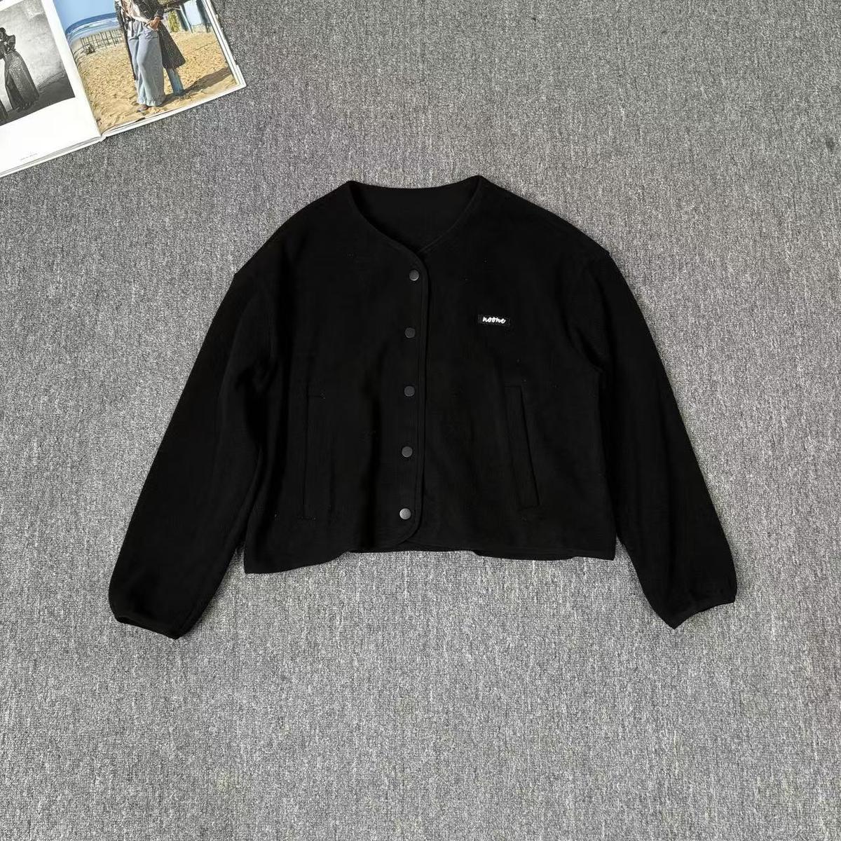 Womens Casual Solid Color Longsleeved Lazy Fashion Sweater product view
