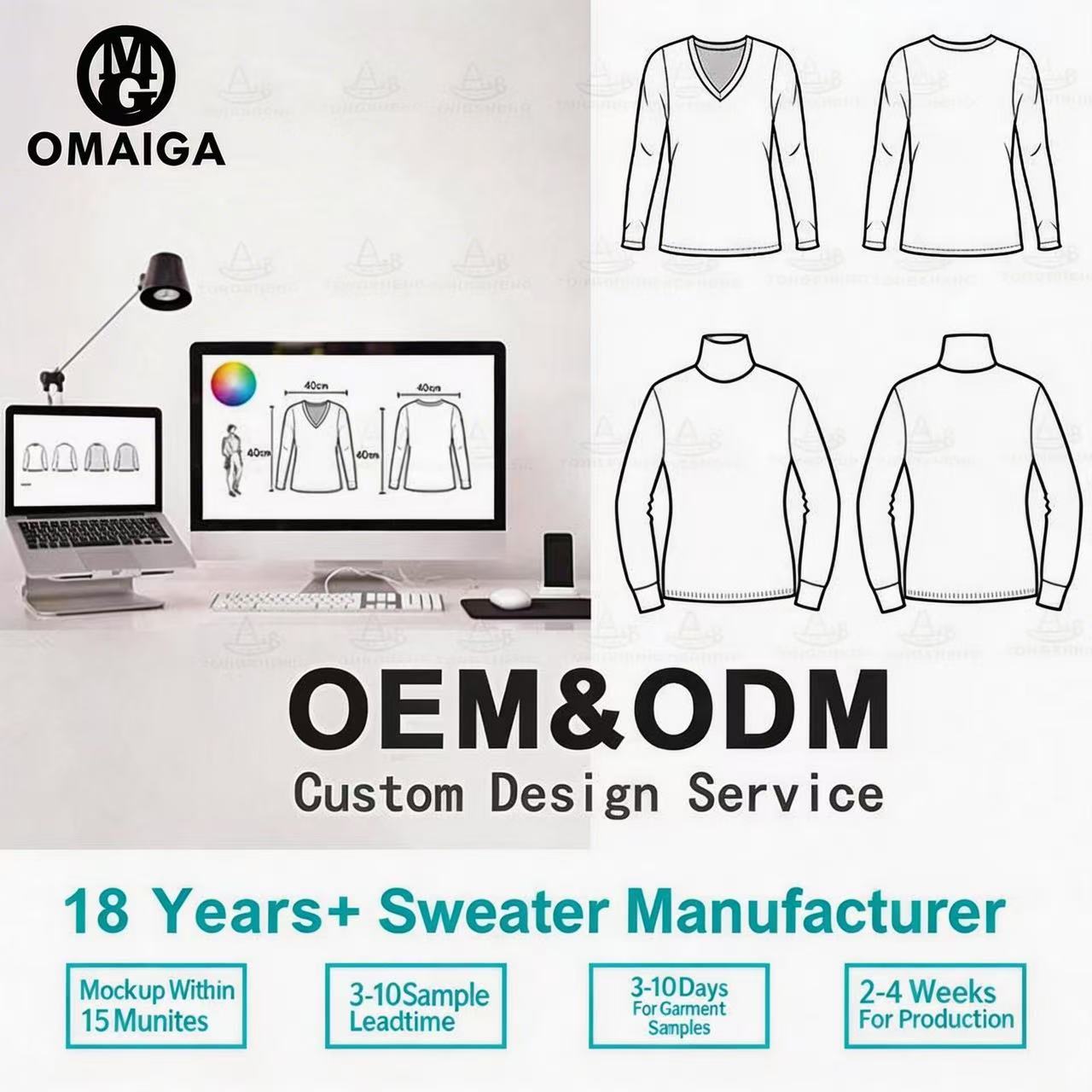 Mens Womens Autumn for Sweater 14 Zipper Knitted Embroidery High Quality Thick Casual product view