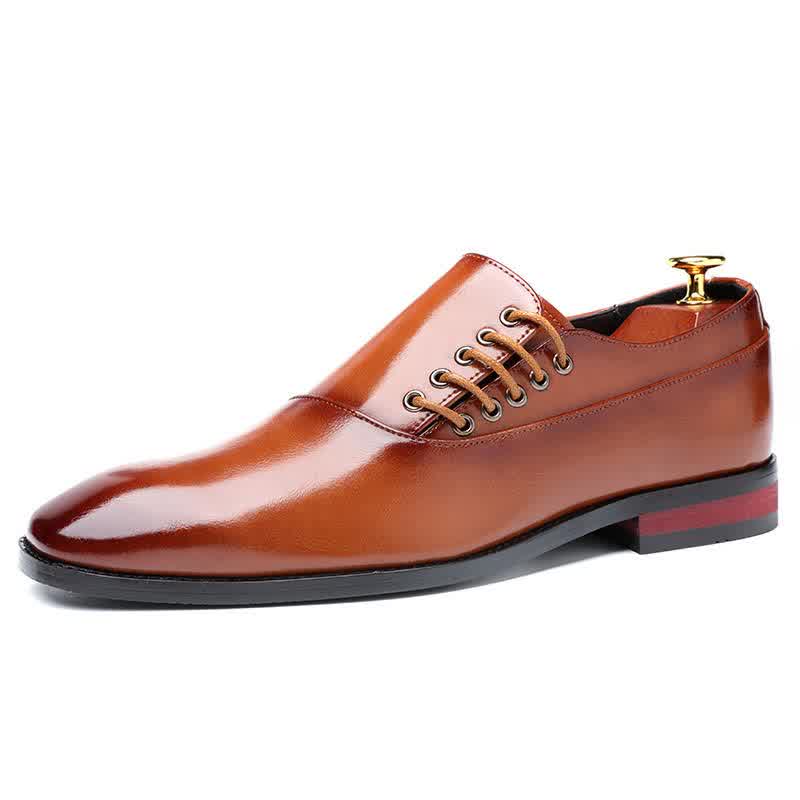 Fashion Business Dress Men Shoes Classic Leather Men'S Suits Shoes Fashion Slip On Dress Men Oxfords