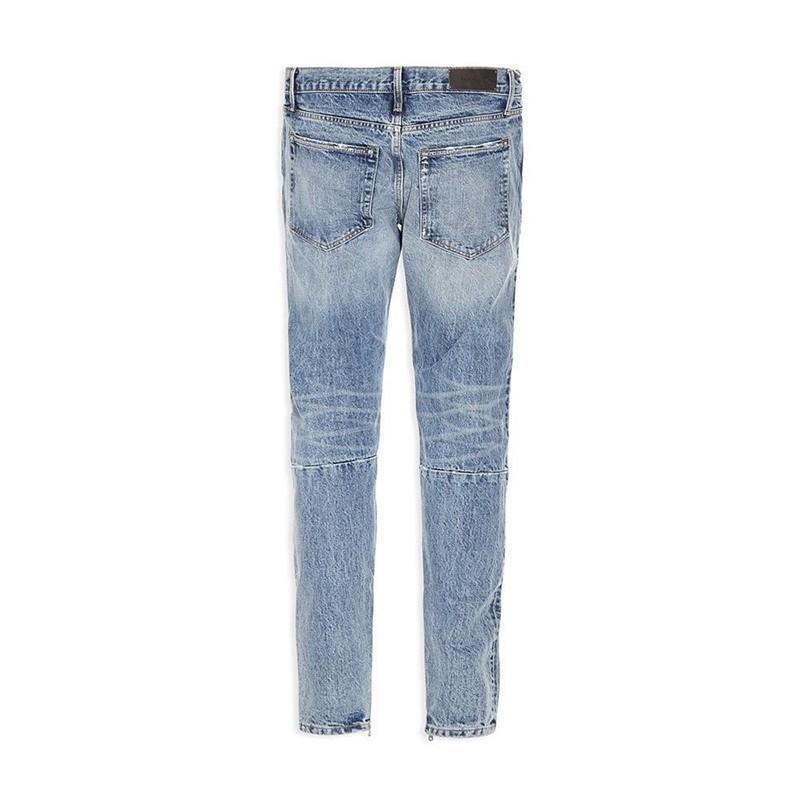 Denim Pants Ripped Jeans Print Men Jeans Fashion Skinny Pants Zipper Fly Trousers Letters Casual Jeans