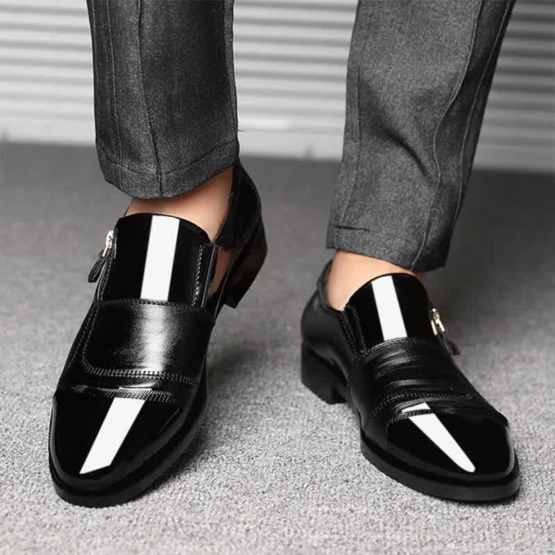 Men's Dress Shoes Fashion Elegant Formal Wedding Shoes Men Slip Office Shoes