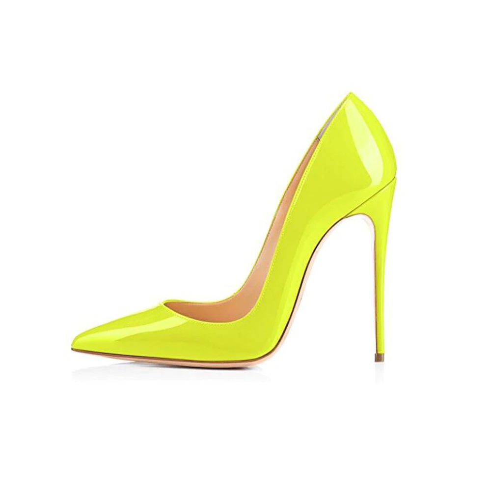 High-Heeled Shoes Women Shoes Pumps Stiletto Neon ...