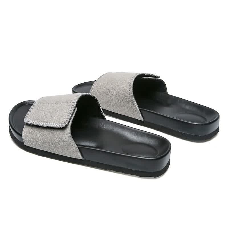 Summer Slippers Mens Outdoor Beach Soft Flats Man Casual Leisure Shoes Male Footwear Adult Luxury Brand High Quality