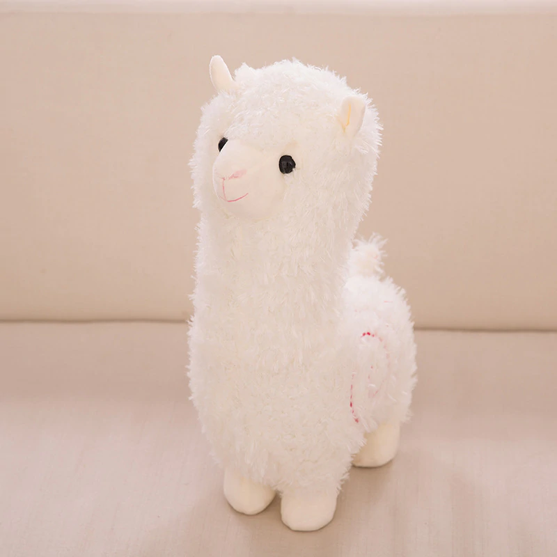 25cm Cute Alpaca Plush Toy Kids Real Doll Pillow Animal Lama Stuffed Soft Toy Birthday Decoration Gifts Bed For Girls Children