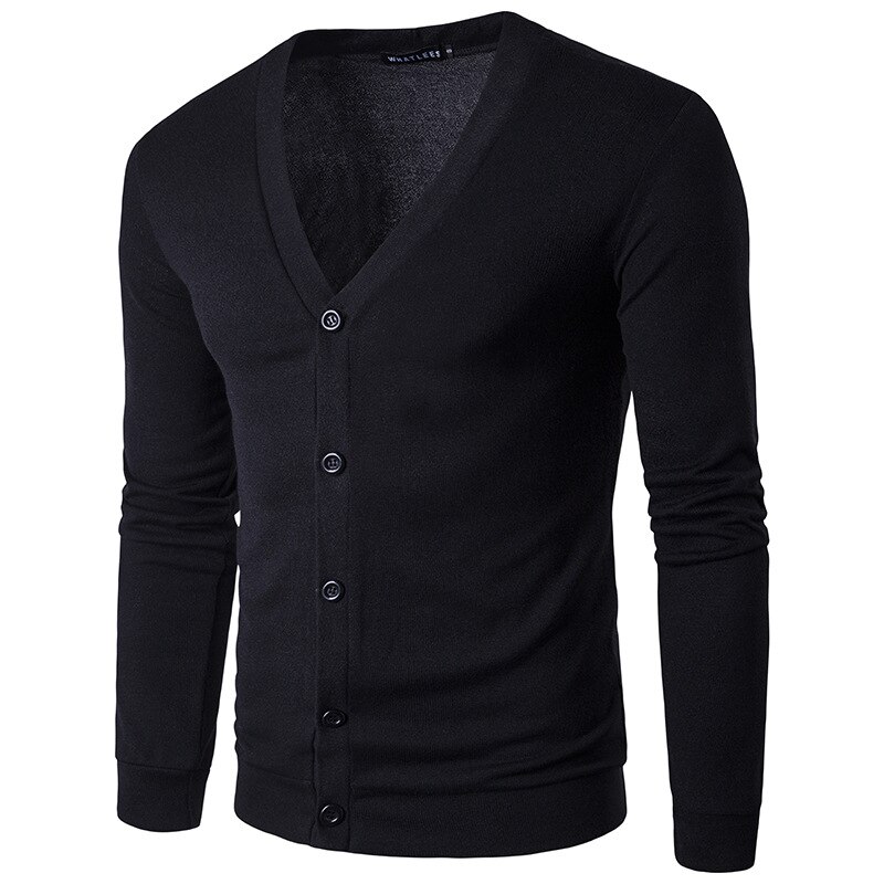 Cardigan for Men Spring Autumn Sweater Men Knitwear Shirts Casual Loose V Collar Long Sleeve Button Cardigan Male Sweater